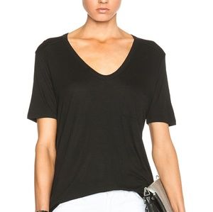 T BY ALEXANDER WANGClassic Black Pocket Tee